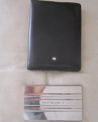 MONTABLANC MEISTERSTUCK-PORTA BIGLIETTI IN METALLO