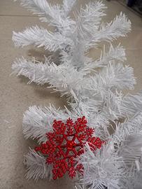 ghirlanda festone natalizio bianco