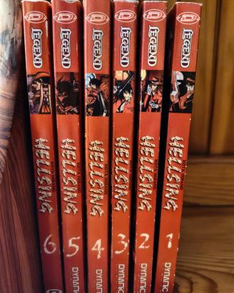 Hellsing – Manga Completo 1-6 – Dynamic Italia 🩸