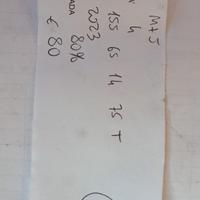 4 GOMME M+S 155/65/14 75T