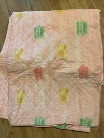 Coperta matrimoniale color salmone