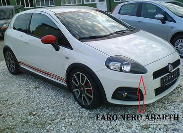 Coppia fari neri Abarth Grande Punto 2005 - 2008