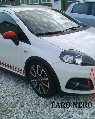 Coppia fari neri Abarth Grande Punto 2005 - 2008