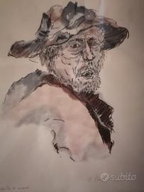 2 acquerelli dell'artista Carlo Balliana