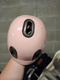 seggiolino bici fino a 15kg + casco decathlon 500