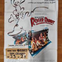 Manifesto 100X140 Chi ha incontrato Roger Rabbit