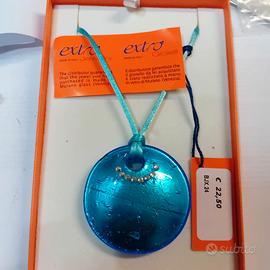 Collana in vetro di Murano Extrò