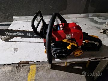 MOTOSEGA DELLA HOMOLITE LAMA 45+SCALA-ALLUM-TRASFO