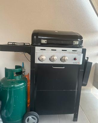Barbecue a gas pietra lavica