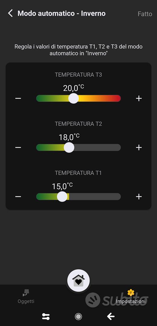 Termostato da parete Vimar 02912 - Elettrodomestici In vendita a Torino