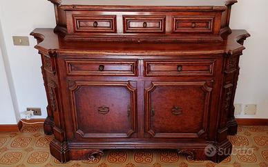 Credenza Antica Stile Spagnolo