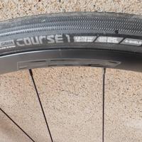 Coppia Ruote Giant PR2Bici da corsa disco complete