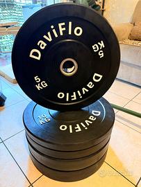 Bumper olimpionici 50 mm da 5-25 kg