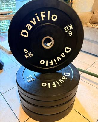 Bumper olimpionici 50 mm da 5-25 kg