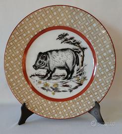 Piatto porcellana dipinto a mano