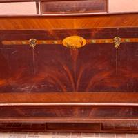 Sponde antico letto matrimoniale in ferro battuto