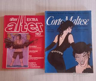 Corto Maltese 1989 + Alter Extra 1983 con Inserti