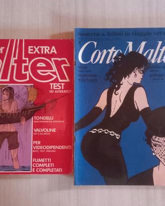 Corto Maltese 1989 + Alter Extra 1983 con Inserti