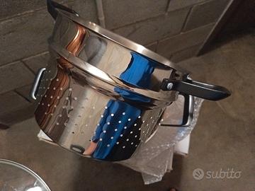 pentola con scolapasta  TVS