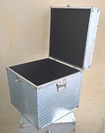 Bauletto cubico rinforzato in alluminio