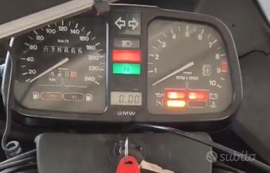 Strumentazione bmw k100 rt 1989