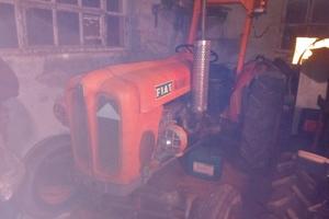 Trattore Fiat 411 + varie ruote