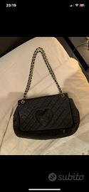 Borsa donna due manici catena Moschino