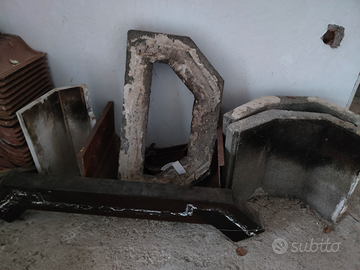 Camino a legna per rustico