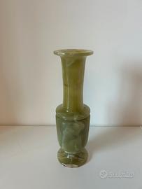 Vaso onice verde naturale - H 25cm