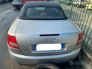 RICAMBI PER AUDI A4 2004’ DECAPPOTTABILE