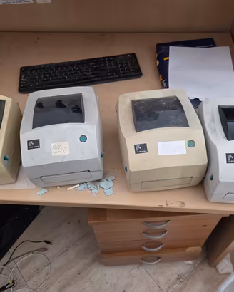 Titolo: Lotto 4 stampanti etichette Zebra TLP 2844