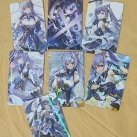 Card carte keqing genshin impact holo lotto