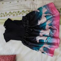 vestito unicorno 6-8 anni