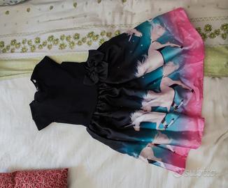vestito unicorno 6-8 anni