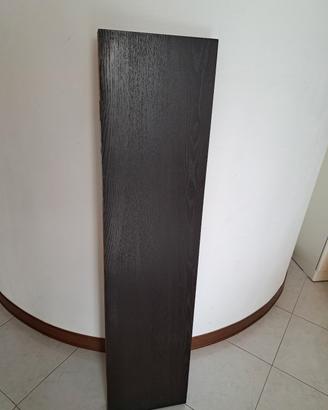 Mensola Ikea Lack marrone-nero