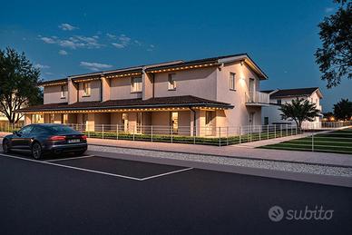 Montichiari villetta a schiera tutta fuori terra