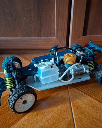 macchina a scoppio kyosho + ricambi