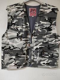 gilet mimetico sportivo uomo-ragazzo 