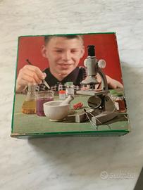 MICROSCOPIO EDUCATIVO ANNI 1960