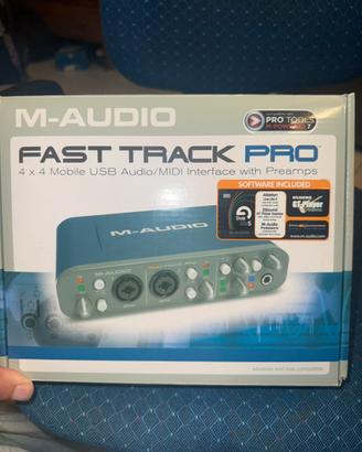 M-Audio  Fast Track Pro scheda audio