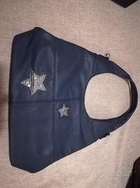 borsa blu