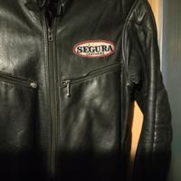 tuta da moto in pelle 