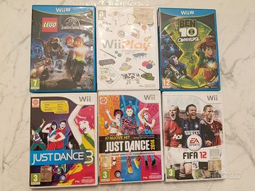 Lotto giochi Wii U/Wii