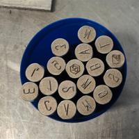 punzoni motore vespa anni 50/70