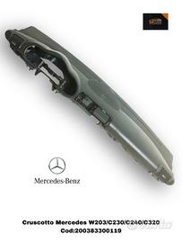 CRUSCOTTO COMPLETO DI AIRBAG PASSEGGERO MERCEDES C
