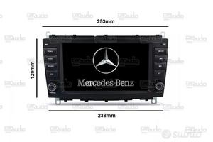 Autoradio Navigatore MERCEDES CLK w209 2004-2010