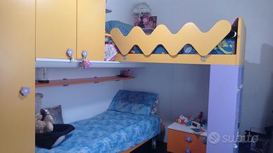 Cameretta per bambini Moretti compact