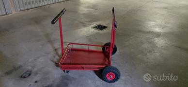 Carrellino porta Kart paddock