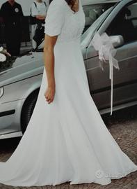 Abito da sposa stile imperiale