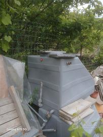 Due vasche riserva acqua da sottotetto